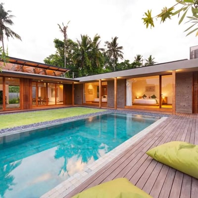 Rental of a premium villa with rice field view, Kecamatan area, Ubud, Bali, Indonesia